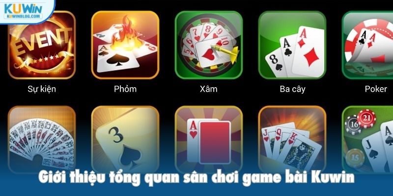 Giới thiệu tổng quan sân chơi game bài Kuwin