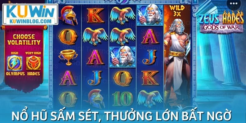 Sức mạnh thần thoại và săn hũ bạc tỷ cùng Thần Zeus